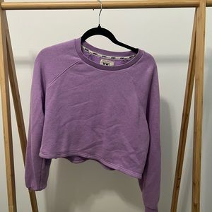 Madewell purple sweatshirt